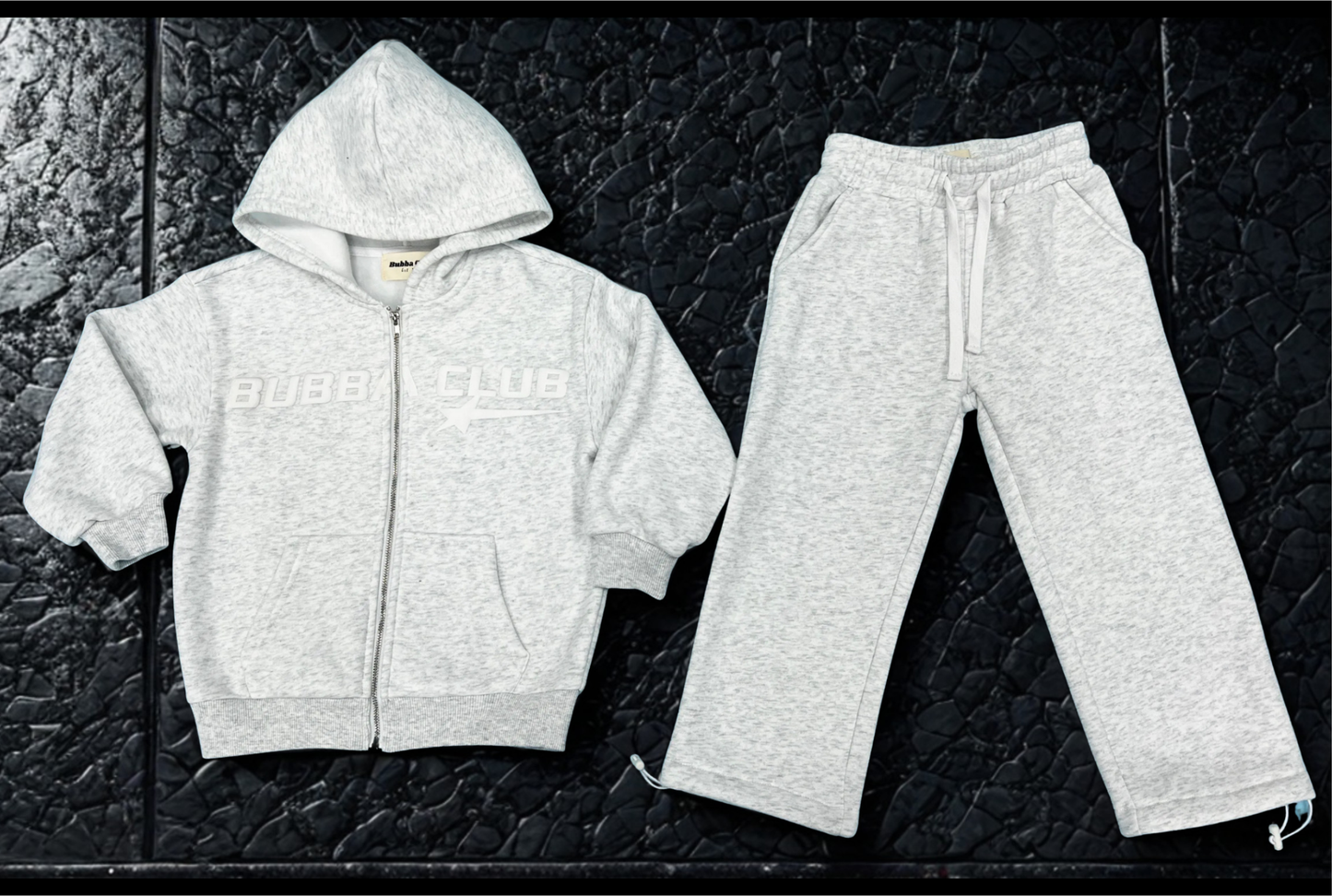 Star Tracksuit - Grey Marle